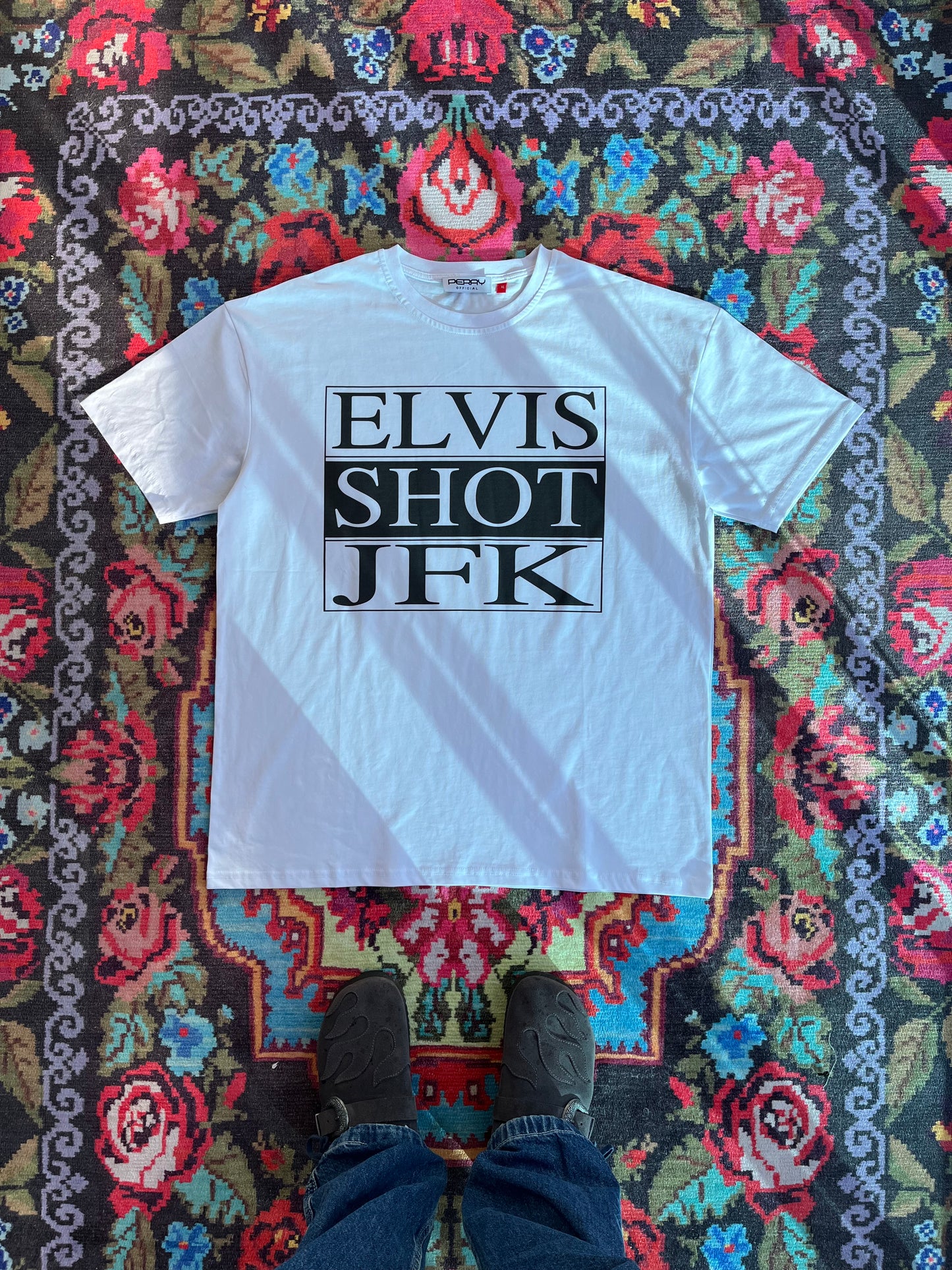 Elvis Shot JFK - Tshirt
